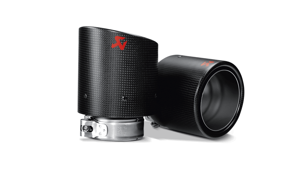 Akrapovic VW MK6 Golf Carbon Tail Pipe Set (Golf TSI, Golf GTD & Golf GTI) - ML Performance EU