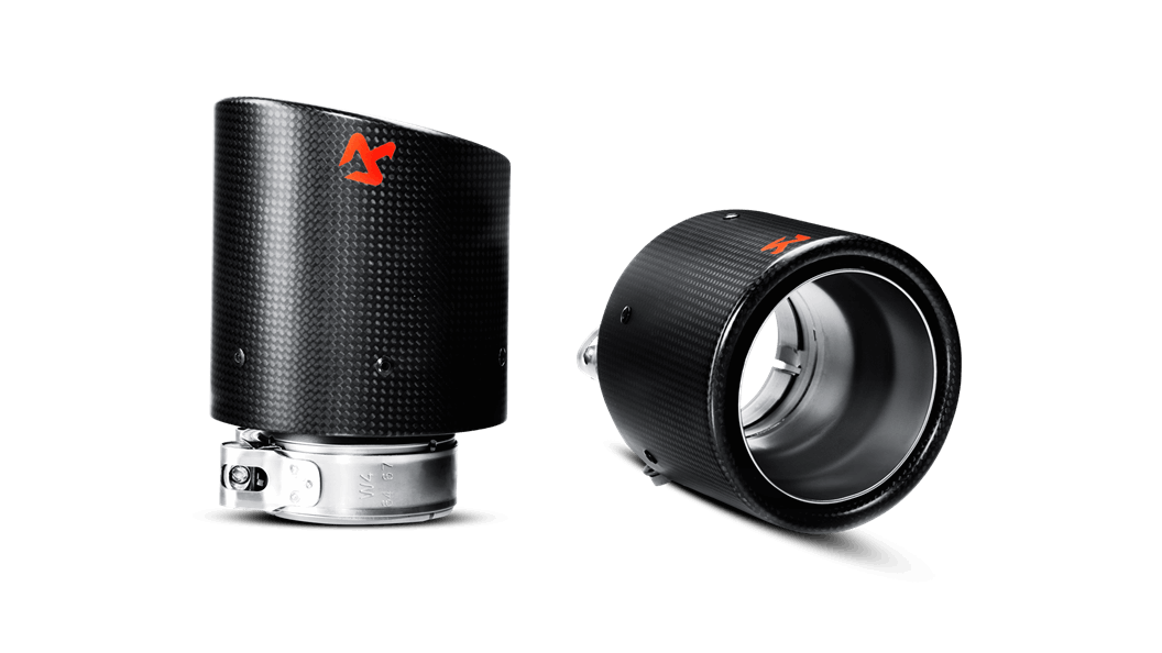 Akrapovic VW MK6 Golf Carbon Tail Pipe Set (Golf TSI, Golf GTD & Golf GTI) - ML Performance EU