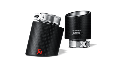 Akrapovic VW MK6 Golf Carbon Tail Pipe Set (Golf TSI, Golf GTD & Golf GTI) - ML Performance EU