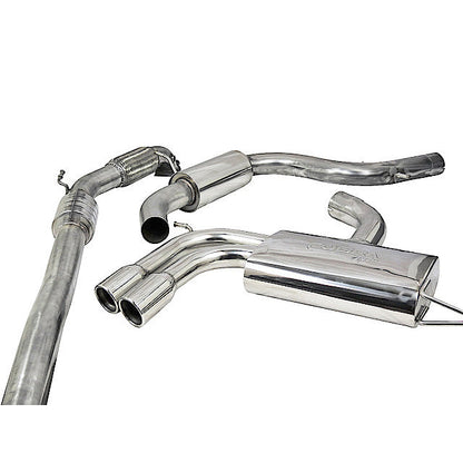 Cobra Exhaust Audi A3 (8P) 2.0 TFSI 2WD (5 Door Sportback) Turbo Back Performance Exhaust | ML Performance EU Car Parts