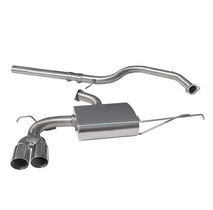 Cobra Exhaust Audi A3 (8P) 2.0 TDI 140PS (2WD) (3 Door) Twin Tip Cat Back Performance Exhaust | ML Performance EU Car Parts