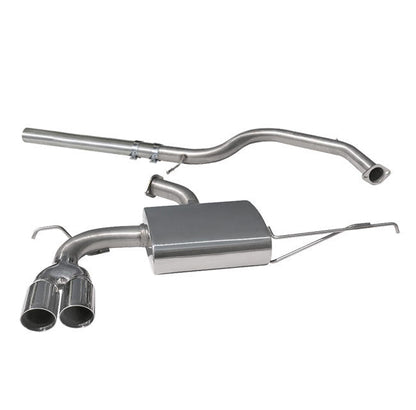 Cobra Exhaust Audi A3 (8P) 2.0 TDI 170PS (2WD) (3 Door) Twin Tip Cat Back Performance Exhaust | ML Performance EU Car Parts
