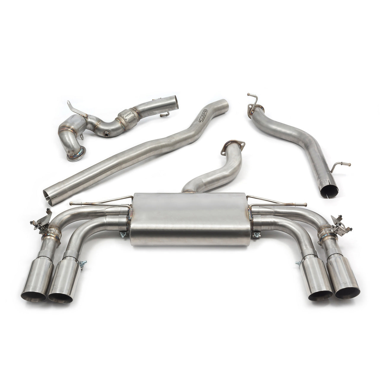 Cobra Exhaust Audi S3 (8V) 3 Door (Valved) (13-17) Turbo Back Performance Exhaust