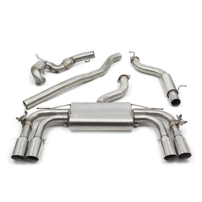 Cobra Exhaust Audi S3 (8V) 3 Door (Valved) (13-17) Turbo Back Performance Exhaust | ML Performance EU Car Parts