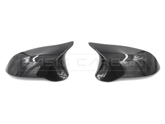 Basic Carbon BMW F20 F22 F30 F32 F87 Pre-Preg Dry Carbon Fibre Complete Mirror Unit (Inc. M135i, 335i & M2) - ML Performance UK