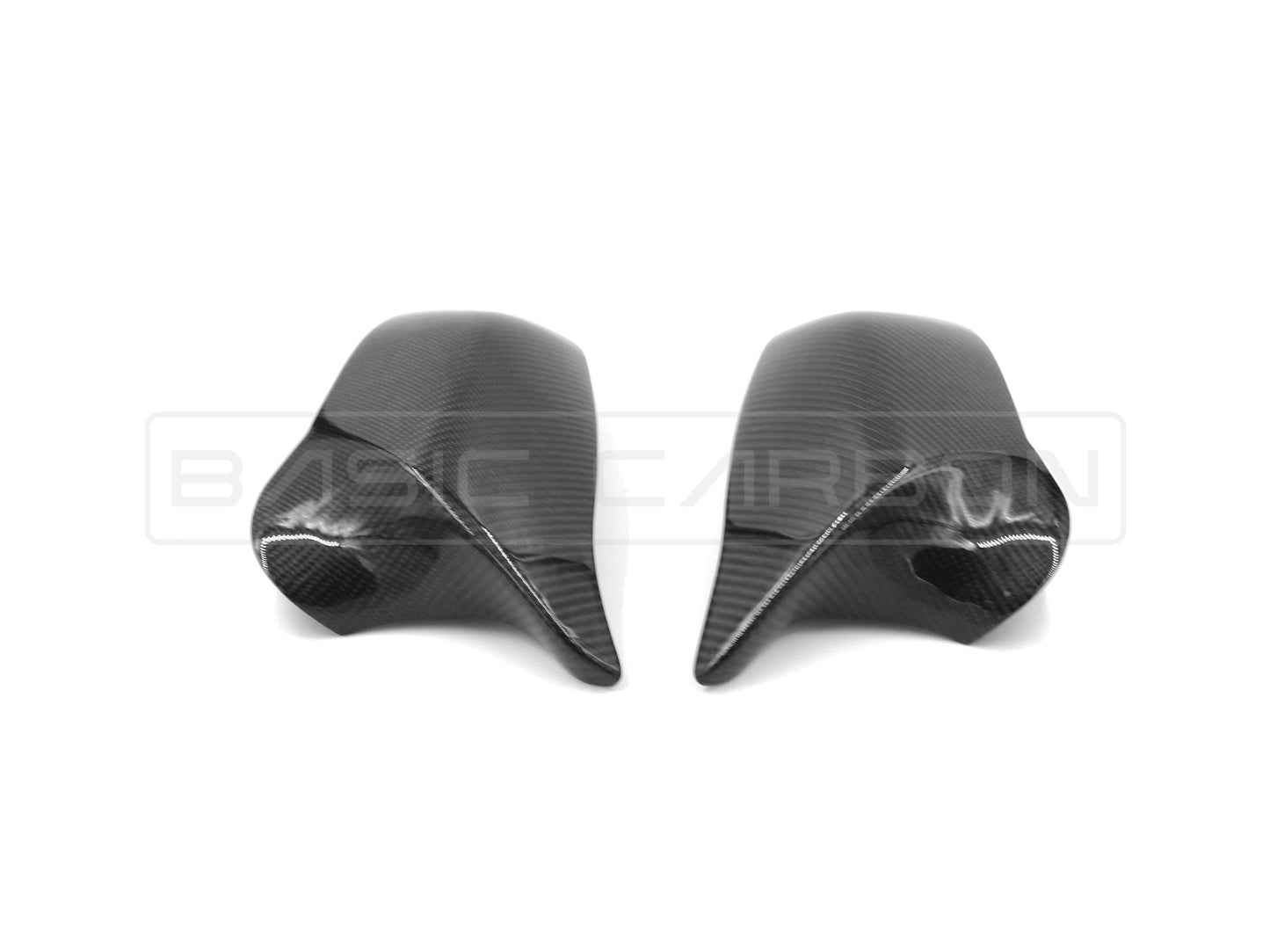 Basic Carbon BMW F20 F22 F30 F32 F87 M Infusion Carbon Fibre Complete Mirror Unit (Inc. M135i, 335i & M2) - ML Performance UK