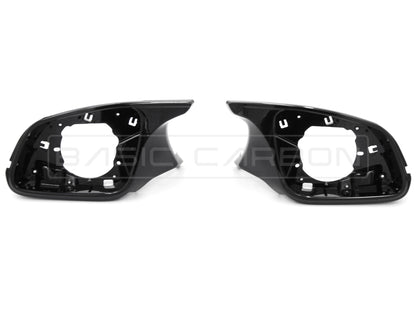 Basic Carbon BMW F20 F22 F30 F32 F87 Pre-Preg Dry Carbon Fibre Complete Mirror Unit (Inc. M135i, 335i & M2)