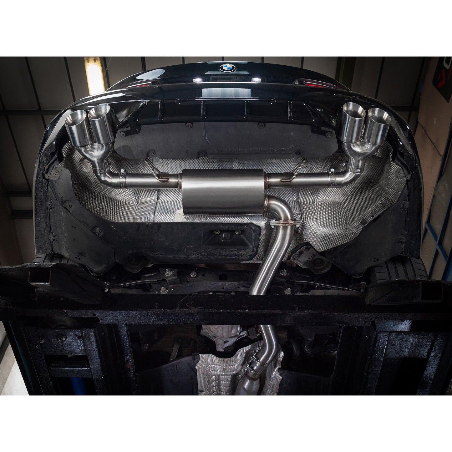 [TO BE DELETED] Cobra Exhaust BMW 330i Touring (G21) (19+) Non-Valved Quad Exit M3 Style Performance Exhaust