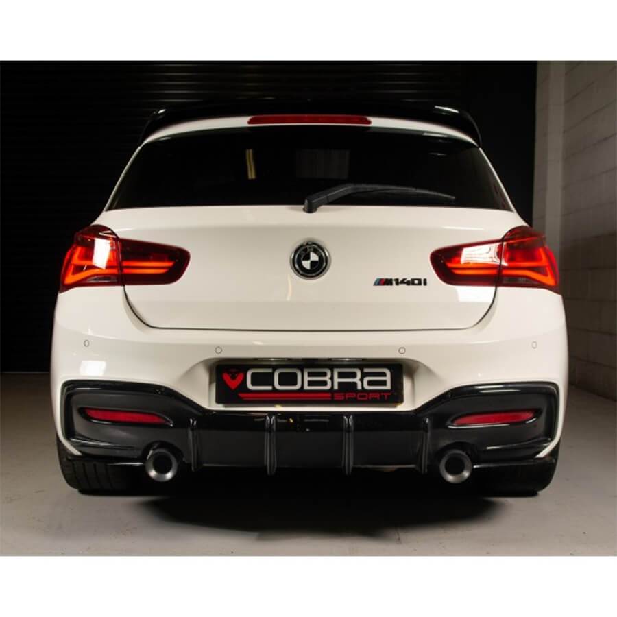 [TO BE DELETED] Cobra Exhaust BMW M240i Exhaust Tailpipes - Larger 3.5" M Performance Tips - Replacement Slip-on OE Style