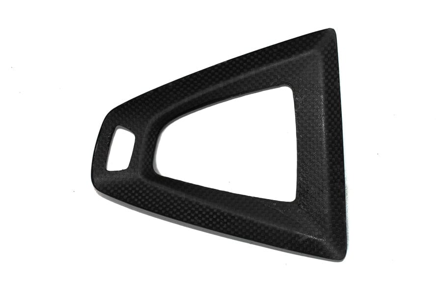 Basic Carbon BMW F80 F82 M Infusion Pre-Preg Dry Carbon Fibre DCT Gear Surround Cover (M3 & M4) - Stick On