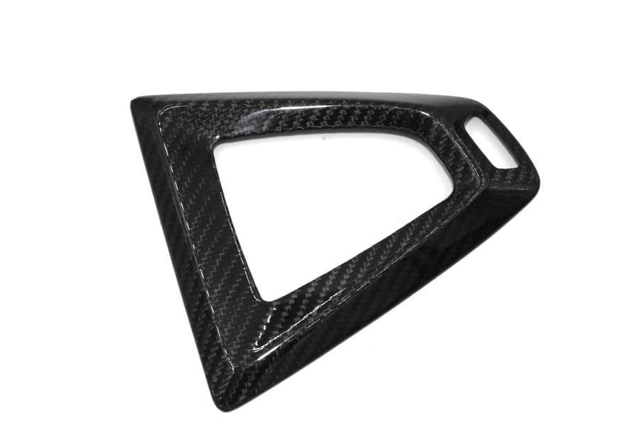 Basic Carbon BMW F80 F82 M Infusion Pre-Preg Dry Carbon Fibre DCT Gear Surround Cover (M3 & M4) - Stick On