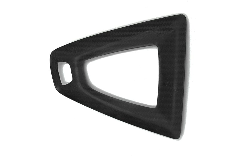 Basic Carbon BMW F80 F82 M Infusion Pre-Preg Dry Carbon Fibre DCT Gear Surround Cover (M3 & M4) - Stick On