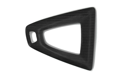 Basic Carbon BMW F80 F82 M Infusion Pre-Preg Dry Carbon Fibre DCT Gear Surround Cover (M3 & M4) - Stick On