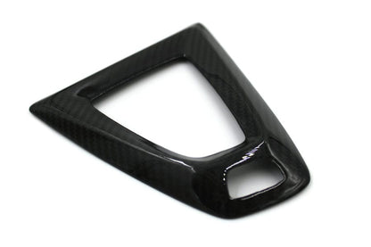 Basic Carbon BMW F80 F82 M Infusion Pre-Preg Dry Carbon Fibre DCT Gear Surround Cover (M3 & M4) - Stick On