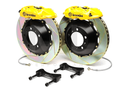 Brembo BMW F20 F22 F30 F32 F36 Front GT 6 Piston Slotted Street Big Brake Kit 355x32mm (Inc. M135i, M240i, 328i & 430i) - ML Performance UK 