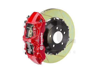 Brembo BMW F20 F22 F30 F32 F36 Front GT 6 Piston Slotted Street Big Brake Kit 355x32mm (Inc. M135i, M240i, 328i & 430i) - ML Performance UK 