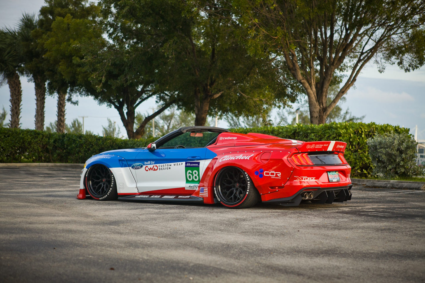 Clinched S550 2015+ Ford Mustang Spider Top | ML Performance EU Car Parts