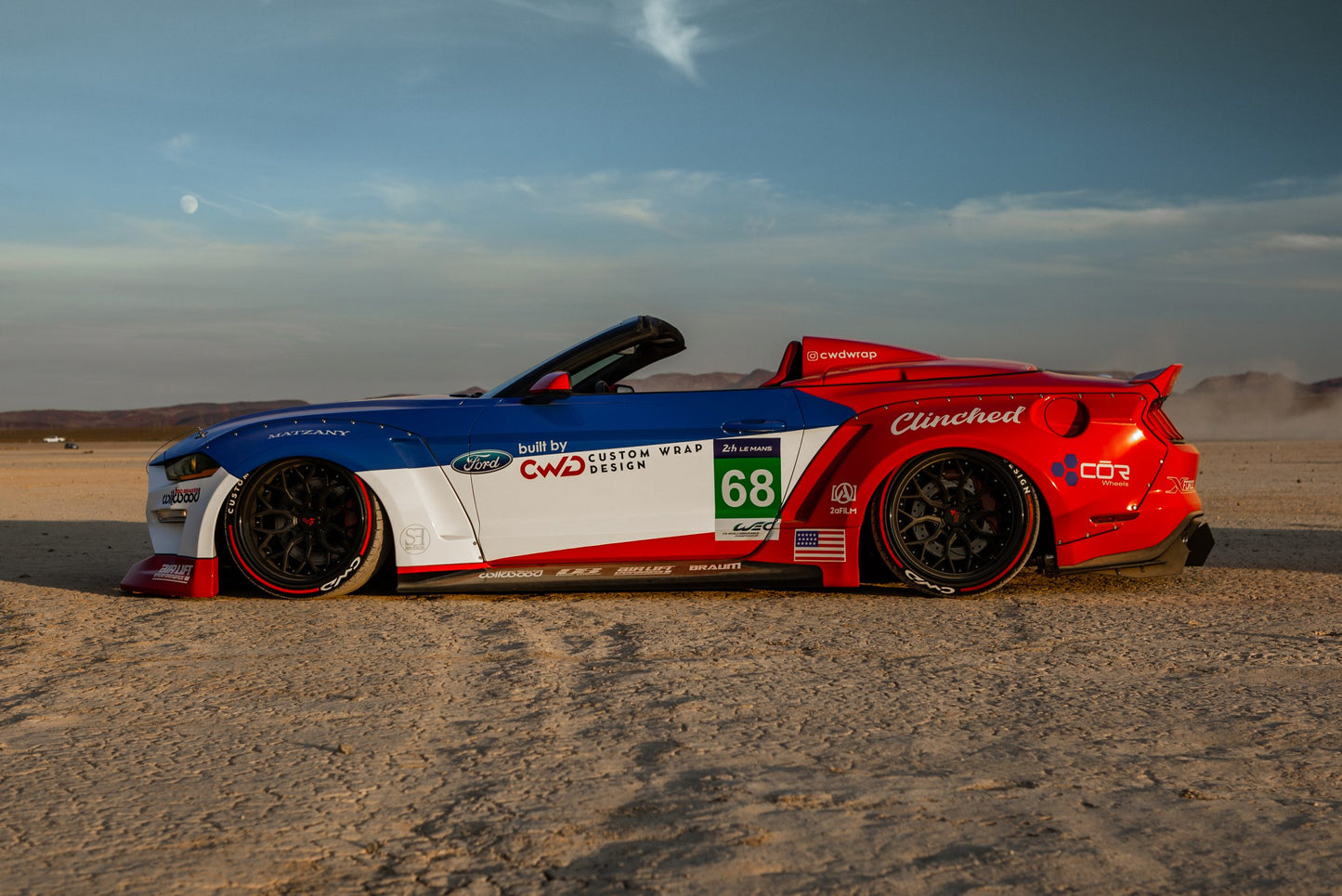 Clinched S550 2015+ Ford Mustang Spider Top | ML Performance EU Car Parts