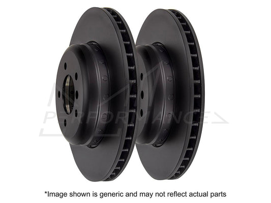 EBC BMW F20 F21 F30 F31 Premium OE Replacement Lightweight Riveted Rear Discs - Brembo Caliper (Inc. M140i, M240i, 325i & 420i) | ML Performance UK