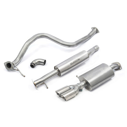 Cobra Exhaust Ford Fiesta (Mk8) 1L EcoBoost ST-Line (ST Style) Twin Tip Cat Back Performance Exhaust | ML Performance EU Car Parts