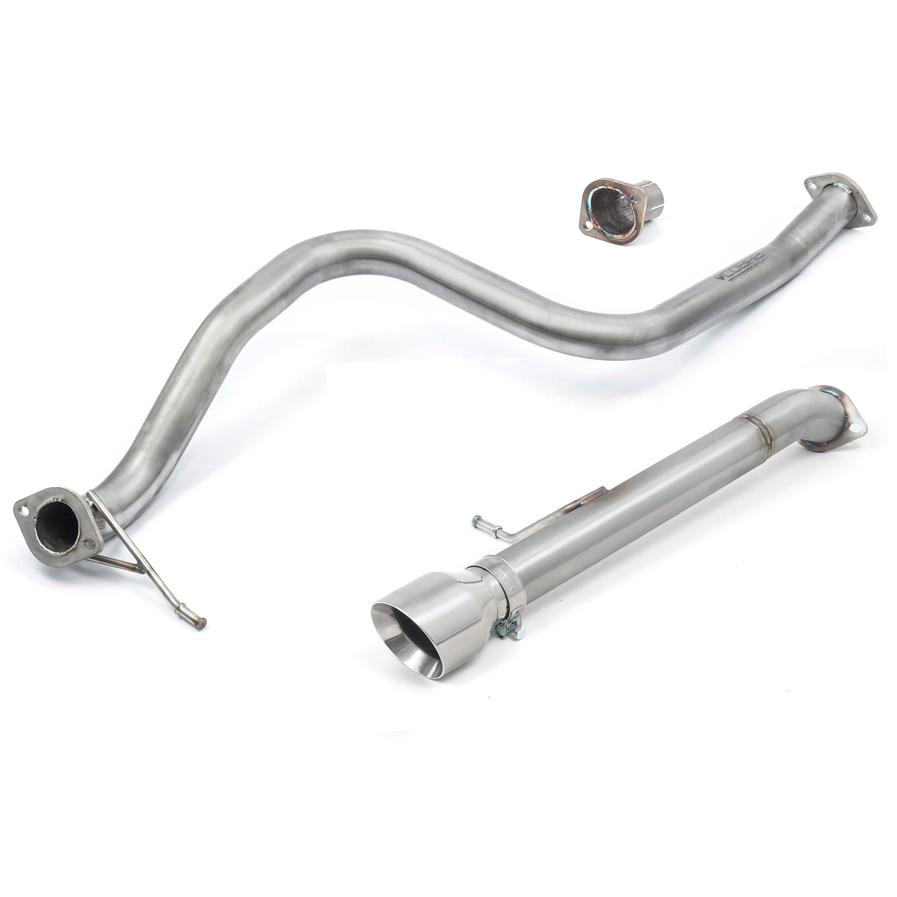 Cobra Exhaust Ford Fiesta (Mk8) 1L EcoBoost ST-Line Venom Rear Box Delete Performance Exhaust | ML Performance EU Car Parts