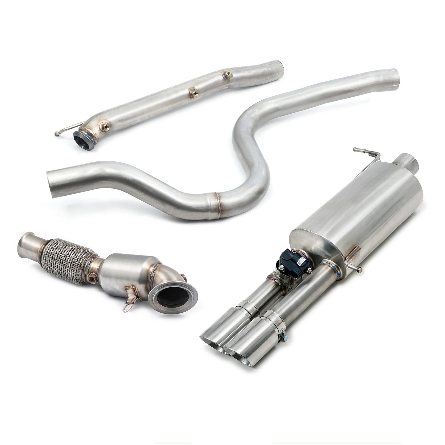 Cobra Exhaust Ford Fiesta (Mk8.5) (2022-23) ST Turbo Back (Valved) Performance Exhaust | ML Performance EU Car Parts