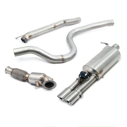 Cobra Exhaust Ford Fiesta (Mk8.5) (2022-23) ST Turbo Back (Valved) Performance Exhaust | ML Performance EU Car Parts