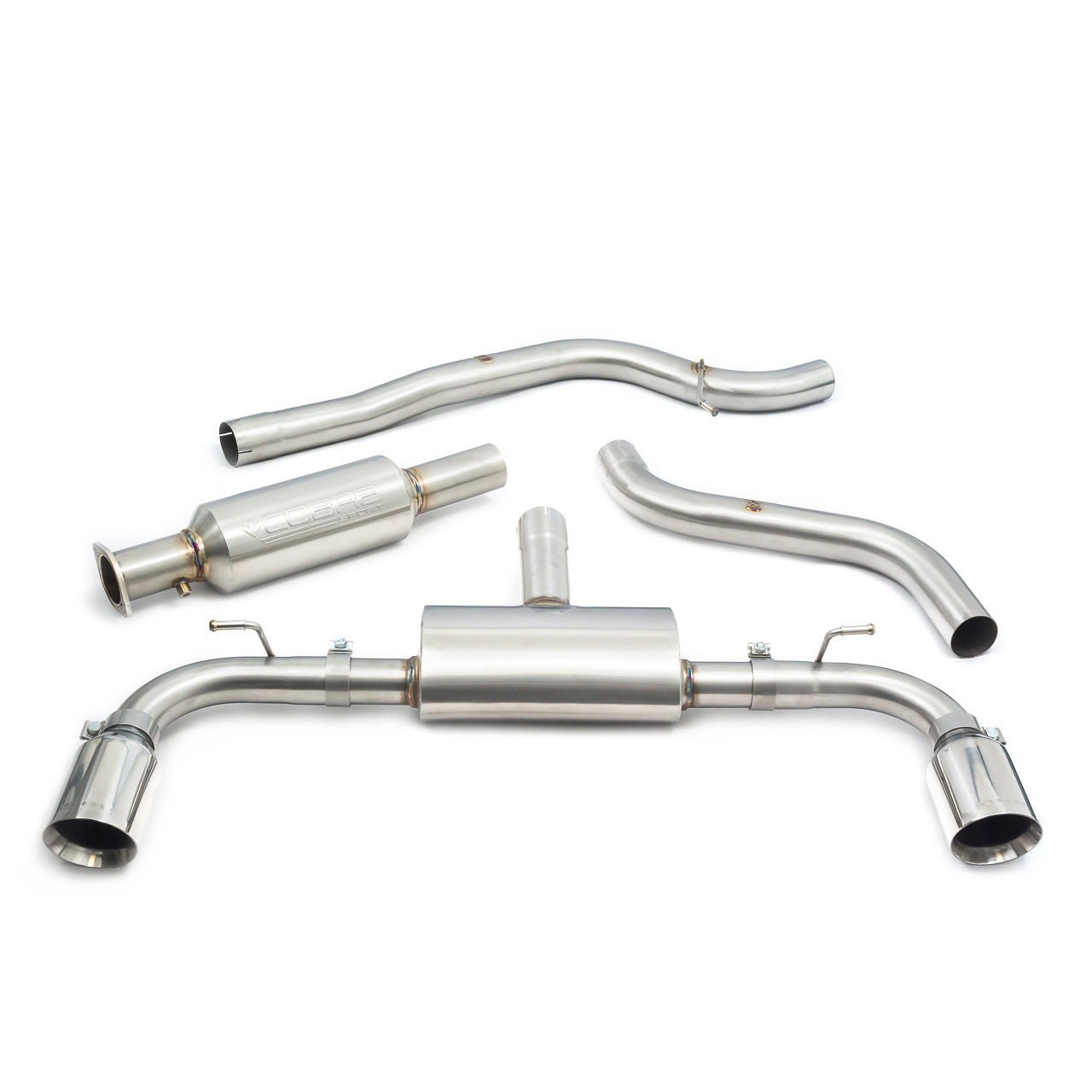 Cobra Exhaust Ford Focus ST (Mk4) Cat Back Performance Exhaust | ML Performance EU Car Parts