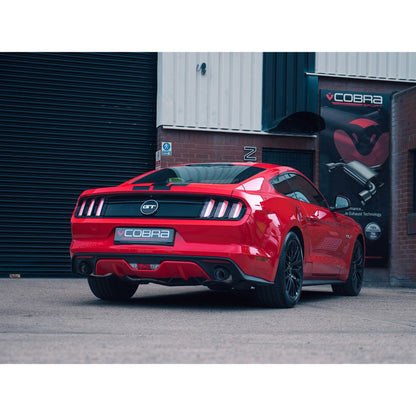 [TO BE DELETED] Cobra Exhaust Ford Mustang 2.3 EcoBoost Fastback (2018+) 2.5" Venom Box Delete Axle Back Performance Exhaust