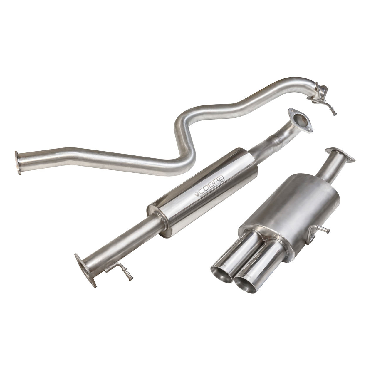 Cobra Exhaust Ford Fiesta (MK7) ST180 Style 1L EcoBoost Catback Performance Exhaust | ML Performance EU Car Parts