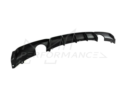 Genuine BMW 3 Series F30 F31 M Performance Rear Diffuser in Matte Black (335i, 340i & Hybrid 3) - ML Performance UK