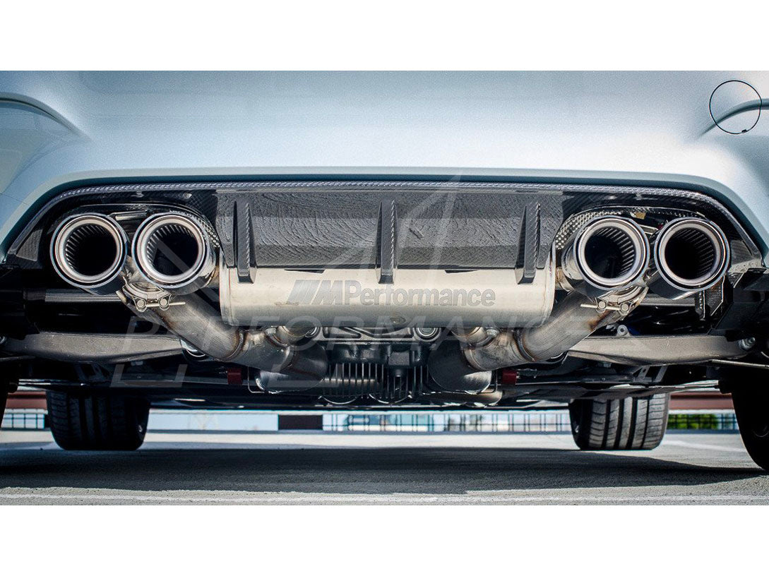 Genuine BMW F80 F82 M Performance Titanium Complete Exhaust System (M3 & M4) - ML Performance UK