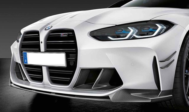 Genuine BMW 51192475168 G80 G82 M Performance Carbon Fibre Front Splitter (M3, M3 Competition, M4 & M4 Competition)