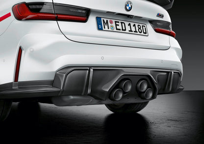 Genuine BMW G80 G82 M Performance Carbon Fibre Rear Bumper Diffuser (M3, M3 Competition, M4 & M4 Competition) - ML Performance UK