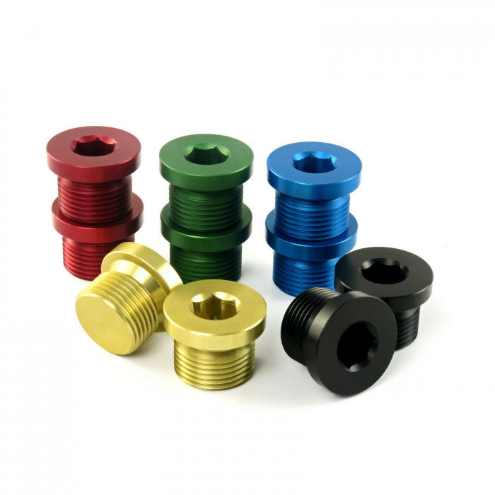 HEL BMW N54 N55 S55 Solid Billet Aluminium Oil Thermostat Housing Plugs (Inc. 335i, 435i, M3 & M4) - ML Performance UK