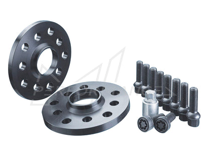 H&R BMW MINI F40 F60 F90 G30 TRAK+ Wheel Spacers Kit With Extended Bolts, lockers and key (Inc. Clubman Cooper S, M135ix, 540i & M5) - ML Performance UK