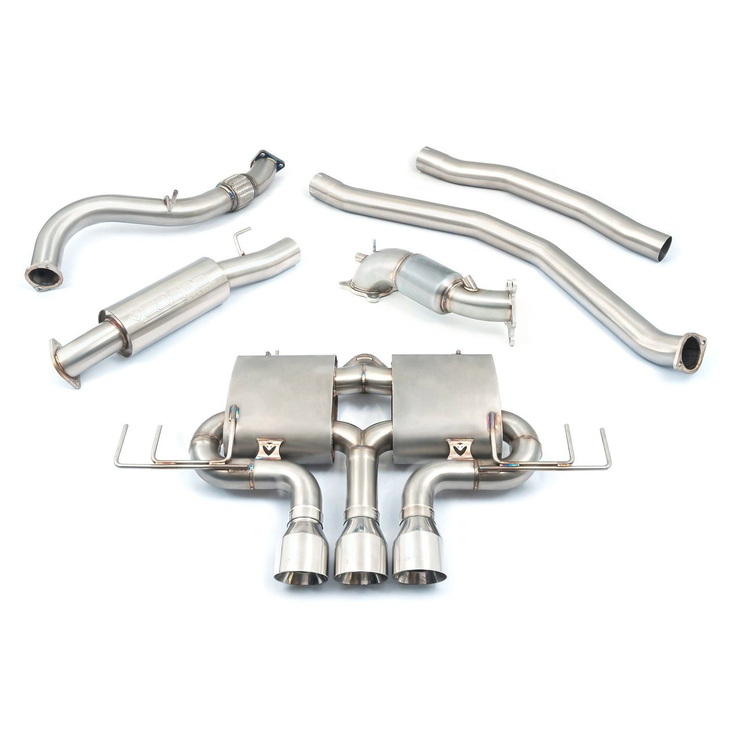 Cobra Exhaust Honda Civic Type R (FK8) RHD (Pre-GPF) Turbo Back Performance Exhaust | ML Performance EU Car Parts