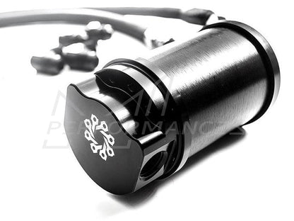 Integrated Engineering Audi Volkswagen 2.0T MK5 MK6 Recirculating Catch Can Kit For OEM Valve Cover (A3, Golf, Jetta, Passat & TT)