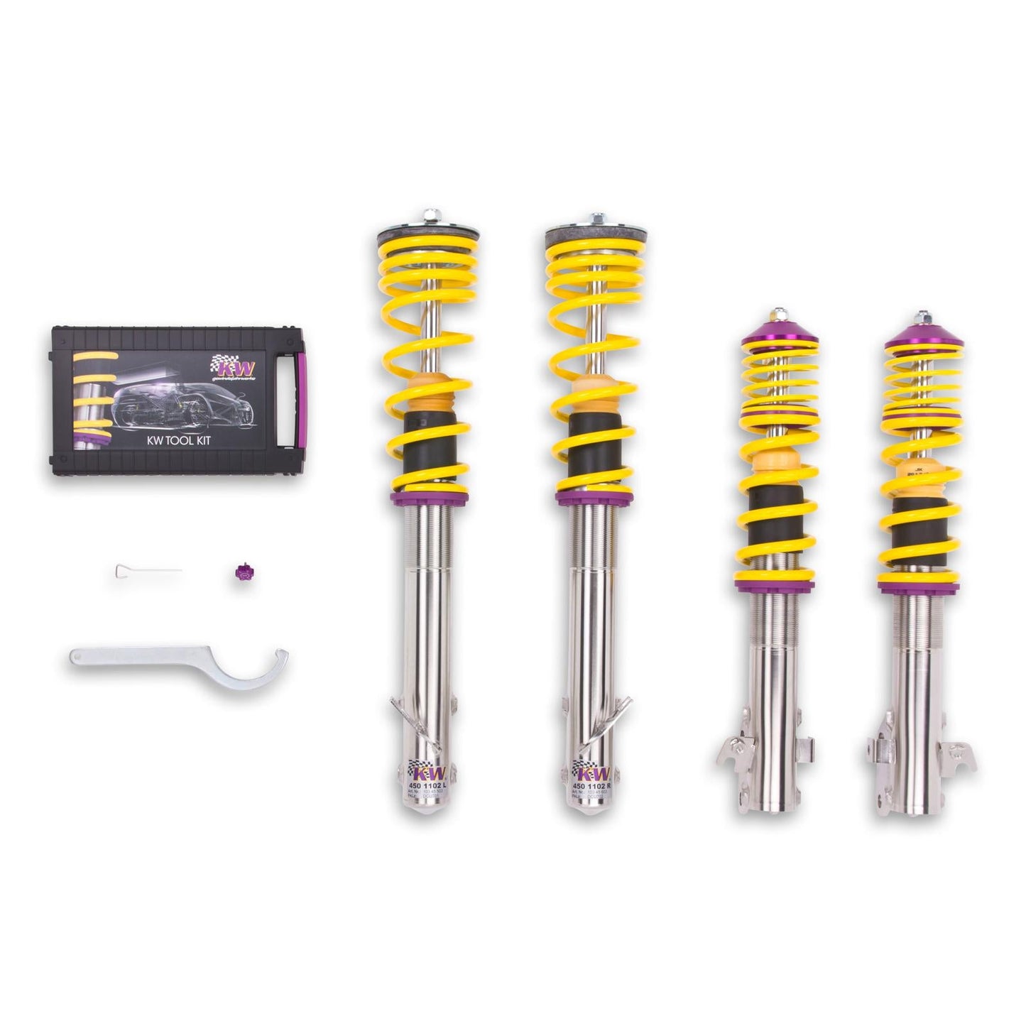 KW Audi Seat Variant 1 Coilover kit (8V A3 & 5F Leon) | ML Performance UK 