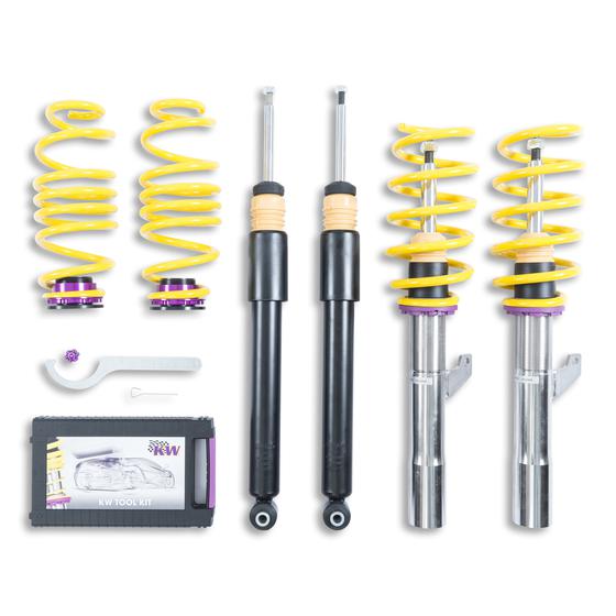 KW Audi Skoda Volkswagen Variant 1 Coilover kit (8V A3, 5Q Q2, Superb III & B8 Passat) | ML Performance UK 