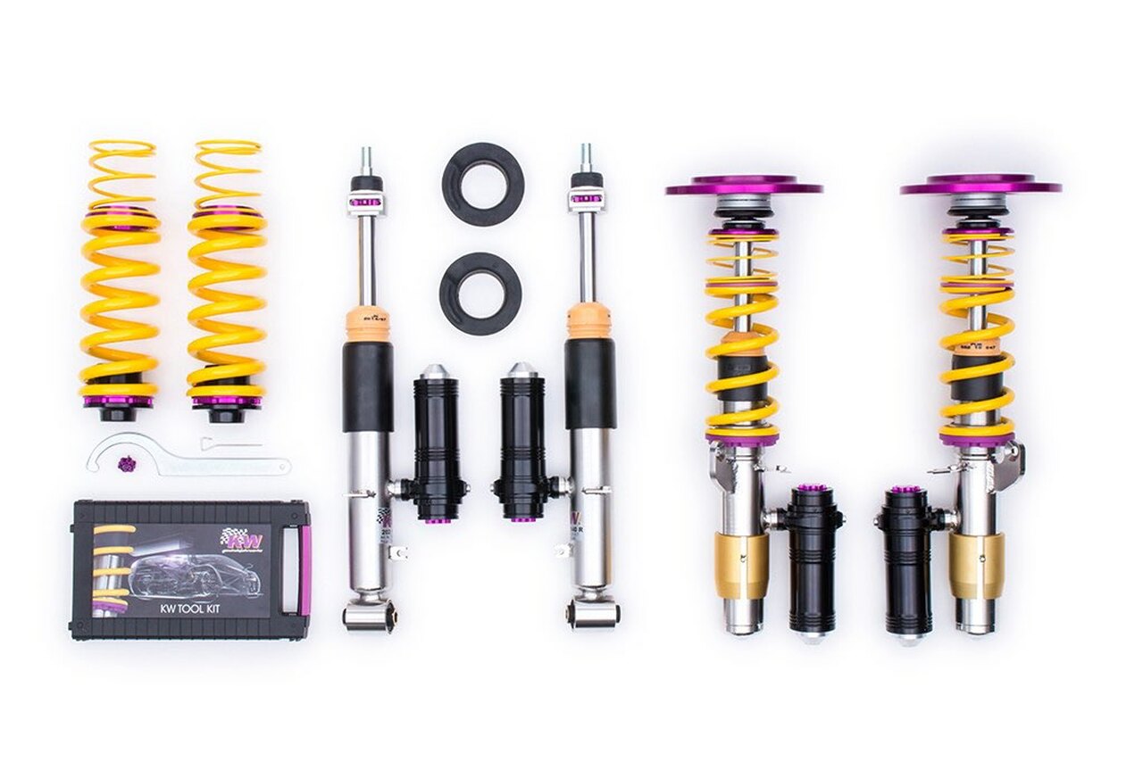 KW Chevrolet Corvette C8 Clubsport 2-way Coilover Kit - ML Performance UK