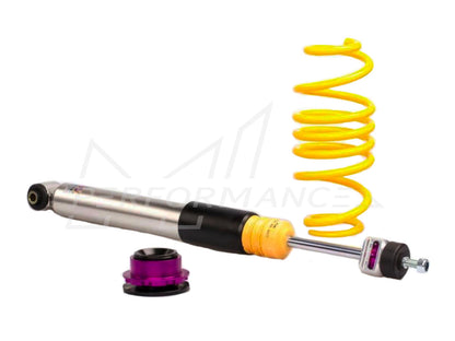 KW SEAT VW COILOVER VARIANT 3 INOX (Leon, Leon SC, Cupra R, Cupra, Golf MK7, Golf GTI & Golf R) - ML Performance UK