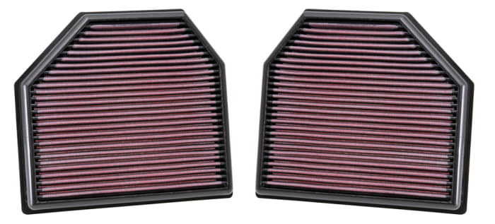 K&N BMW F06 F10 F12 F13 F80 F82 F83 F87 Replacement Air Filters (M2 Competition, M3, M4, M5 & M6) - ML Performance UK