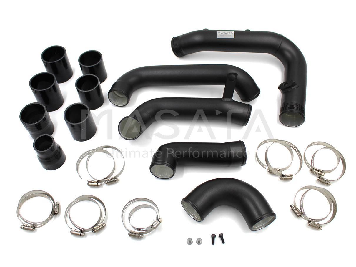 Masata Audi Skoda Volkswagen Gen 3 EA888 Chargepipe and Turbo to Intercooler Pipe DQ250 (8V A3/S3, MK7 Golf GTI/Golf R, Octavia, Octavia RS & Superb) - ML Performance EU