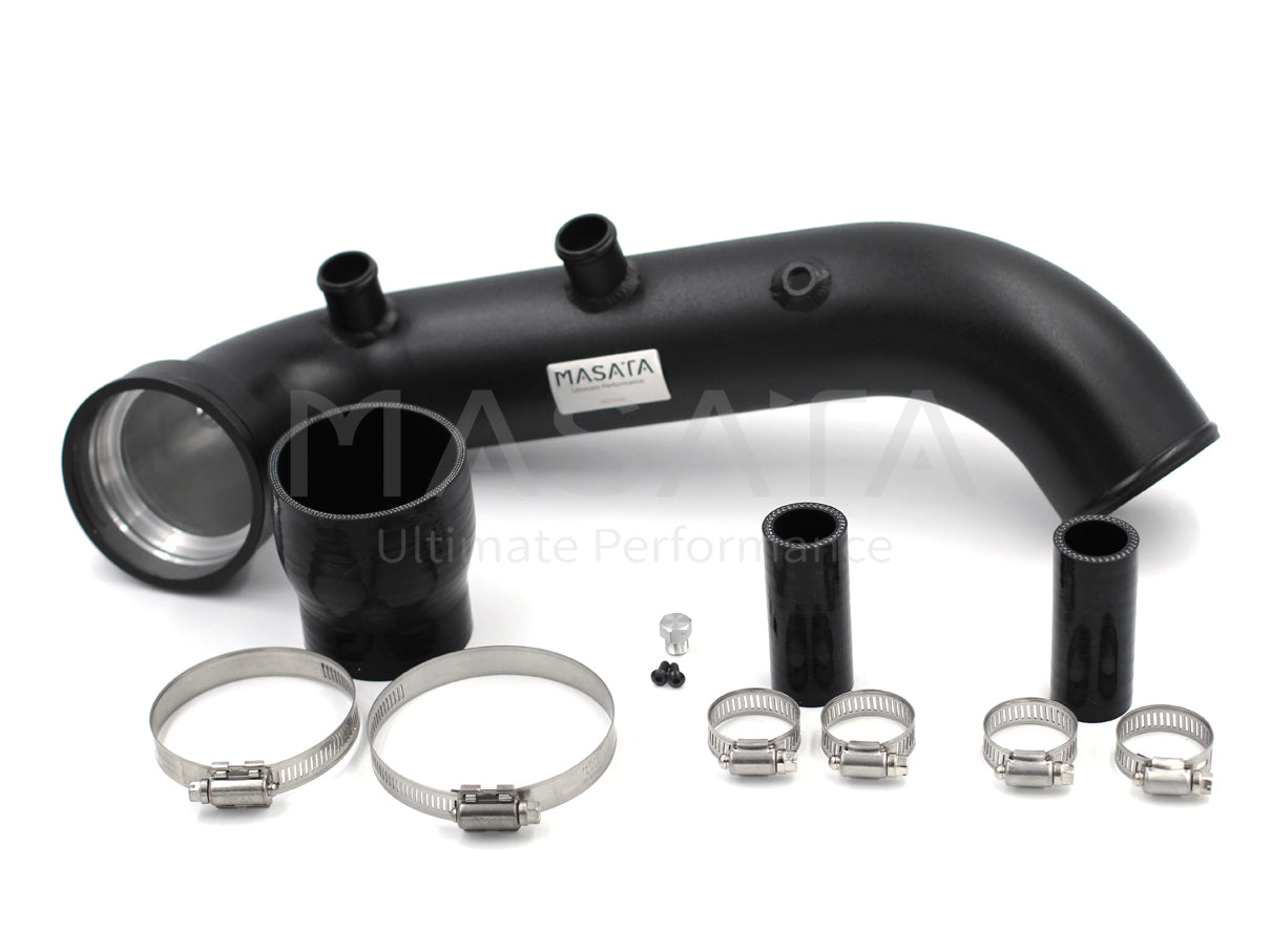 Masata BMW N54 E82 E90 E92 OEM Aluminium Chargepipe (1M, 135i & 335i) - ML Performance EU