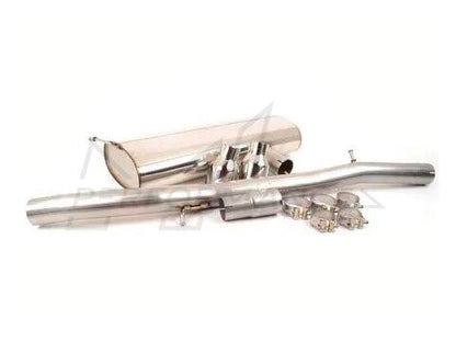MillTek Audi 8N TT Non-Resonated Cat Back Race Exhaust (225 Model) - ML Performance EU