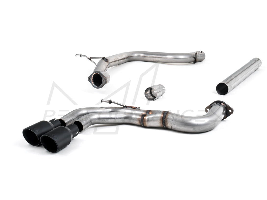 MillTek Audi 8V 8V.5 A3 2.0 TDI 150 Cat-Back Exhaust System - ML Performance UK