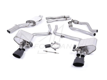 MillTek Audi B8 Valved Cat-Back Exhaust (S4 & S5) - ML Performance EU