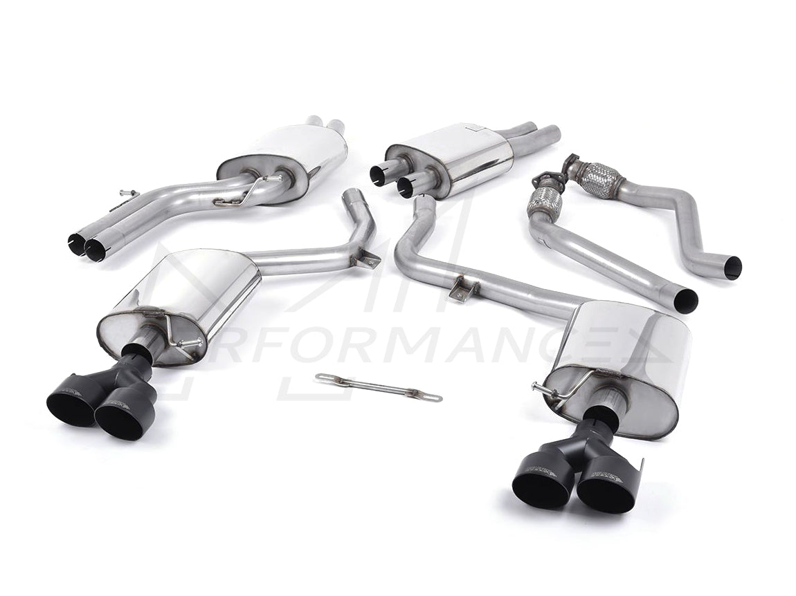 MillTek Audi B8 & B8.5 Cat-Back Exhaust (S4 & S5) - ML Performance EU