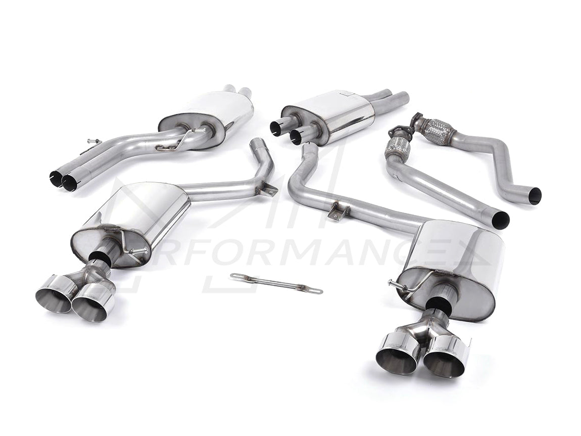 MillTek Audi B8 & B8.5 Cat-Back Exhaust (S4 & S5) - ML Performance EU